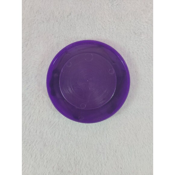 Vintage Purple Intimate Sensual Erotic Y2K 90s Embossed Plastic Coaster - Picture 2 of 5